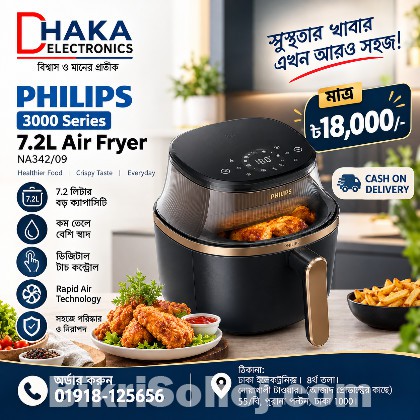 Philips 7.2L NA342 Digital Display Air Fryer Official